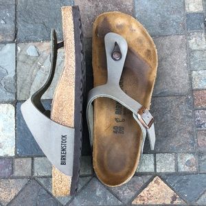 Stone Birkenstocks